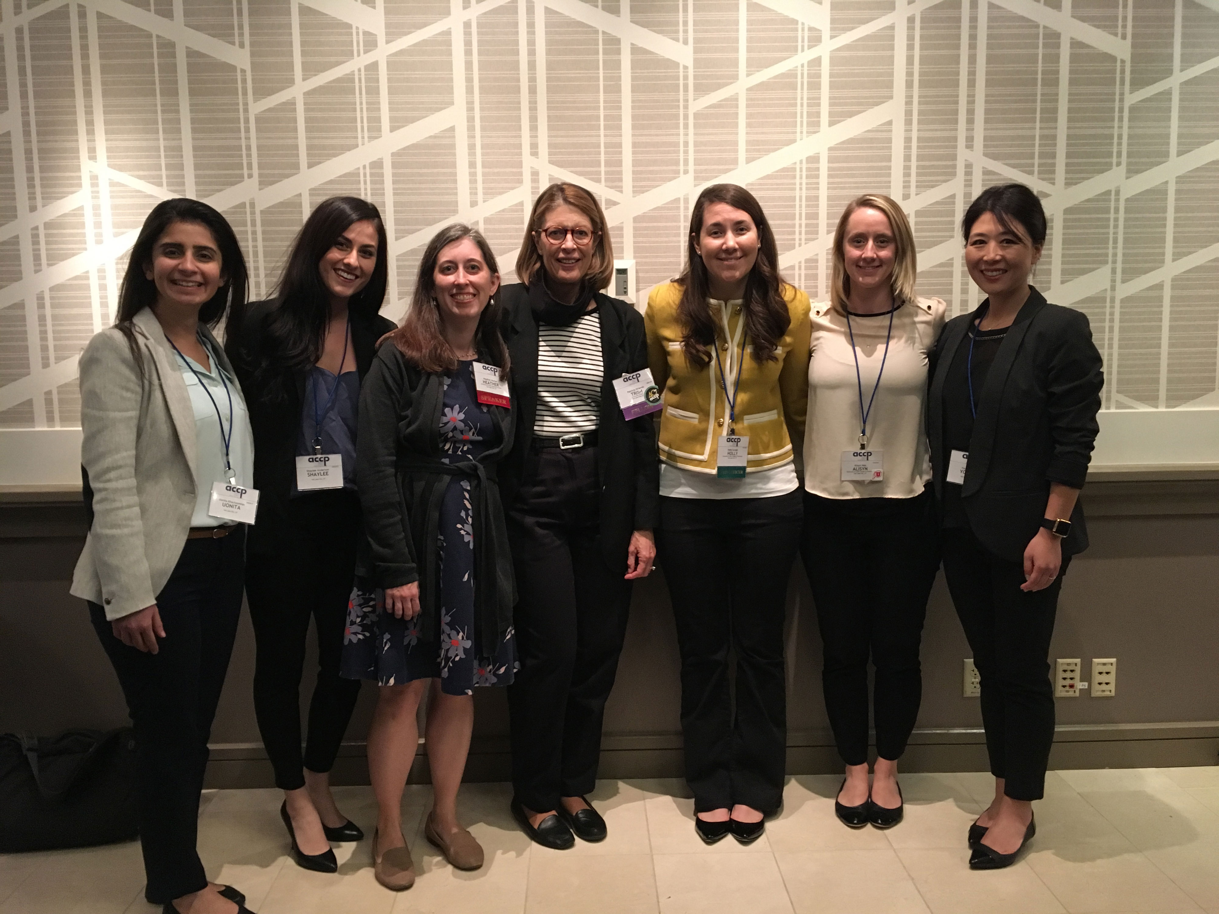 ACCP Clinical Pharmacy Global Conference 2018 faculty and PharmD students