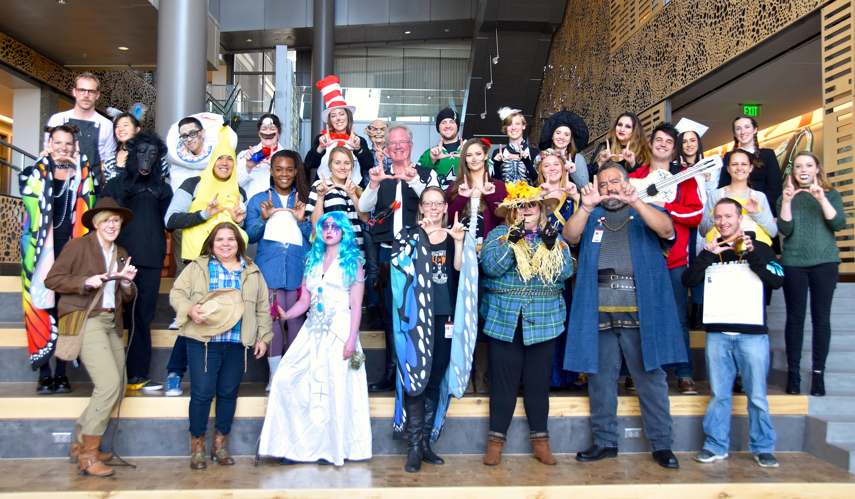 Halloween Party 2018 Large Group Photo