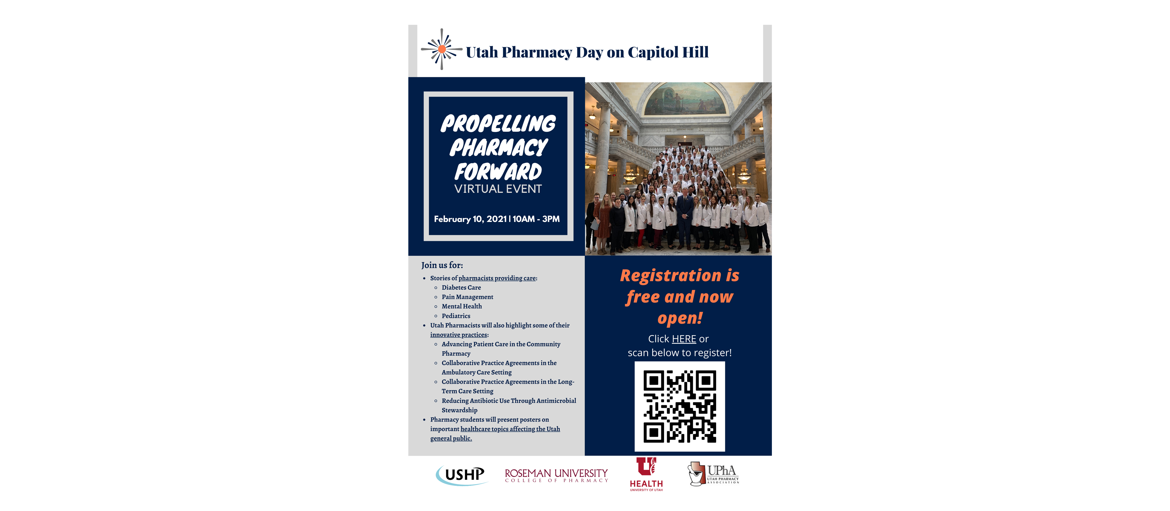 Pharmacy Day on Capitol Hill Flier News 2021