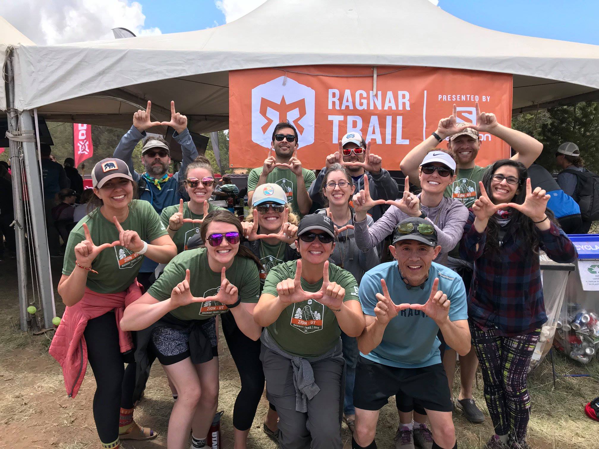 Ragnar Relay Trail Race 2018 team photo