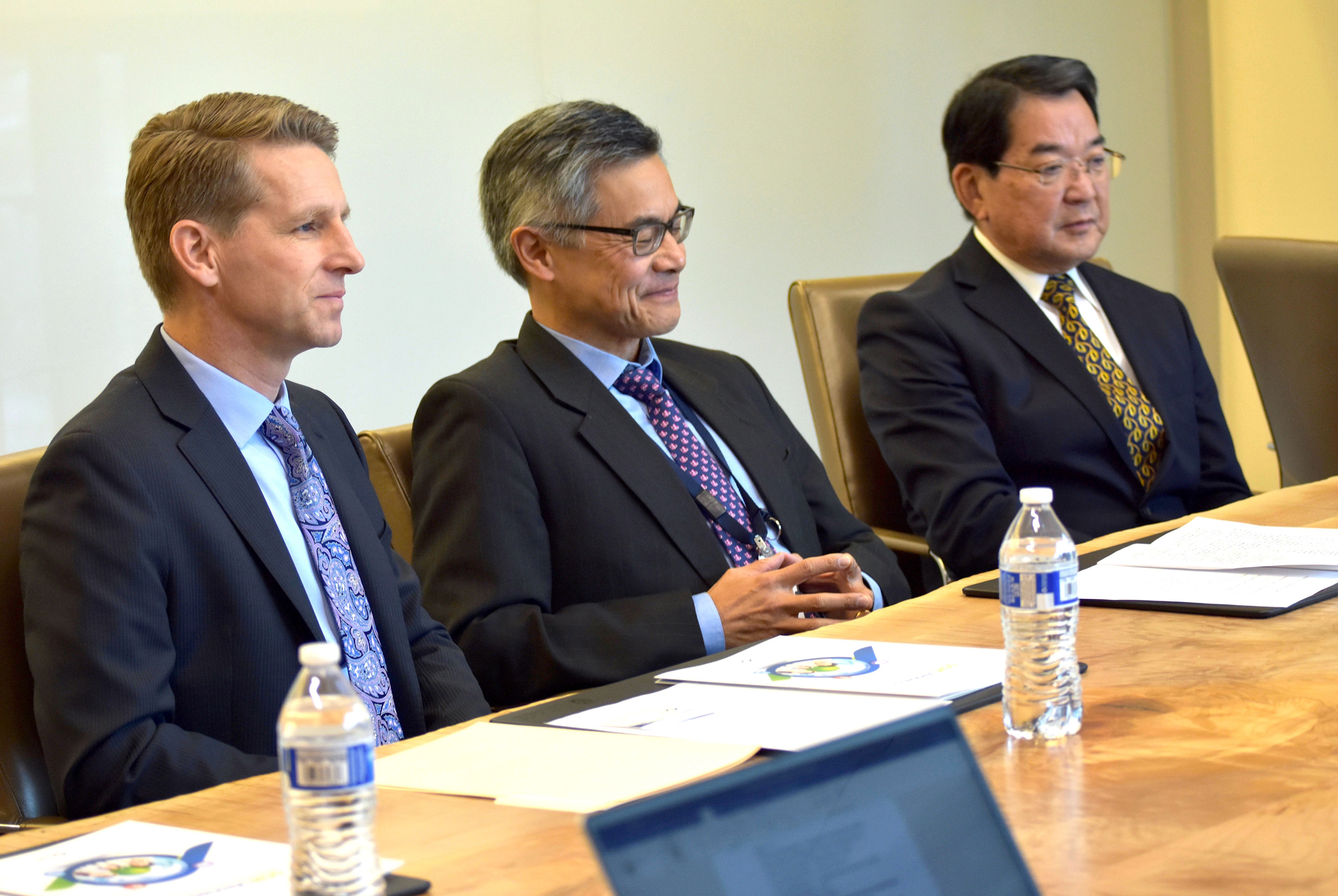 Research Collaboration Agreement Signing Ceremony 2018 Dean Peterson