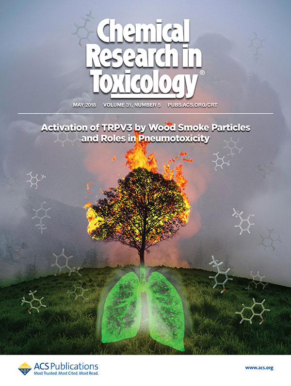 Chemical Research in Toxicology Journal Cover Reilly Lab
