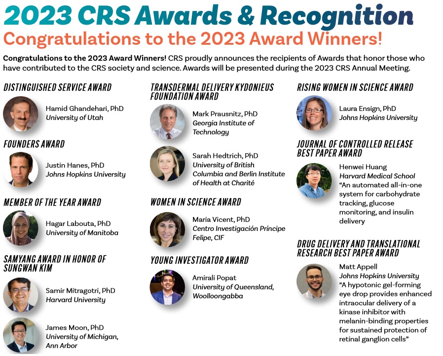 2023 CRS awards