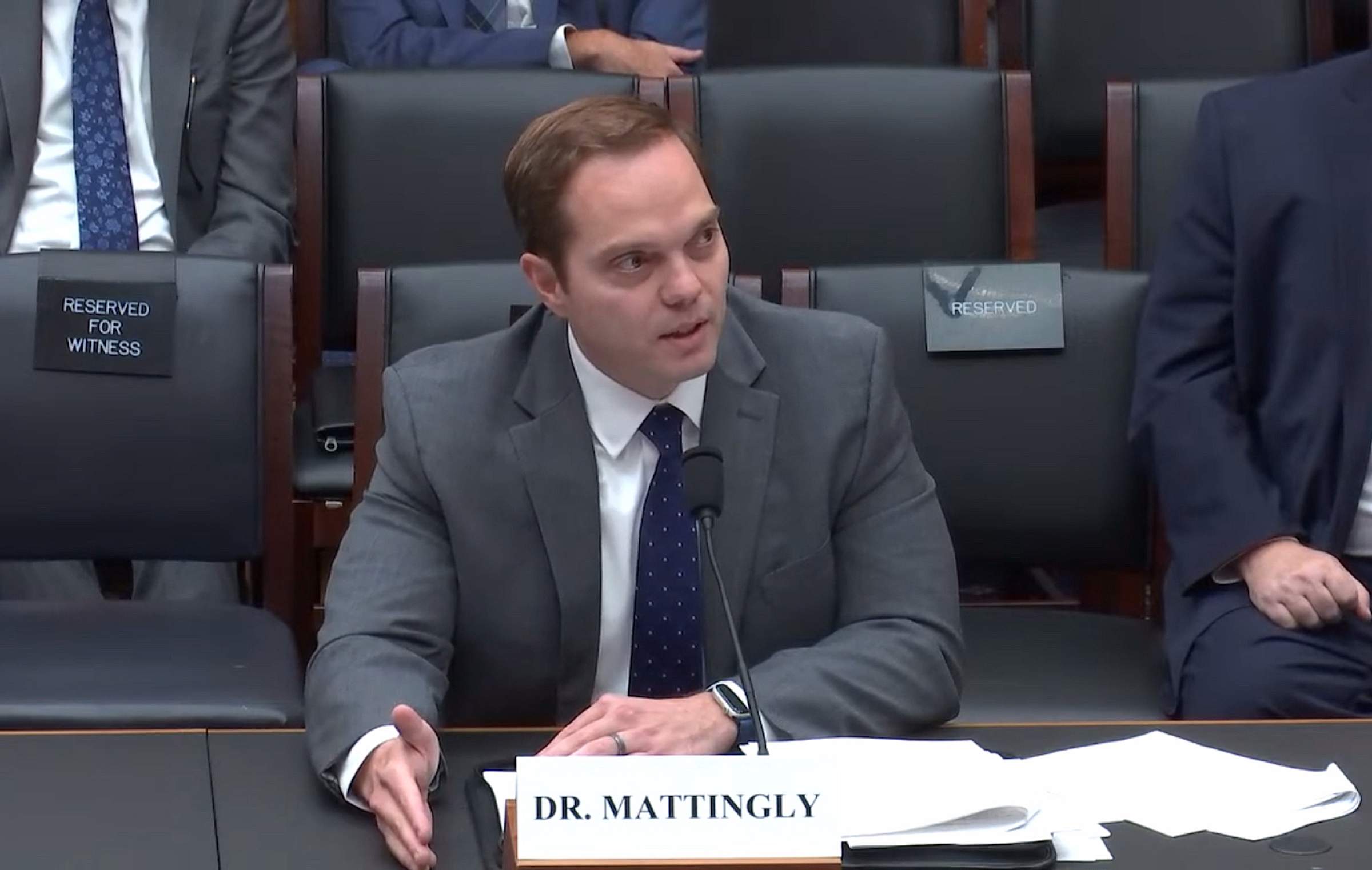 Dr. Joey Mattingly speaks to Congress about Pharmacy Benefit Managers on Wednesday, September 11th, 2024.