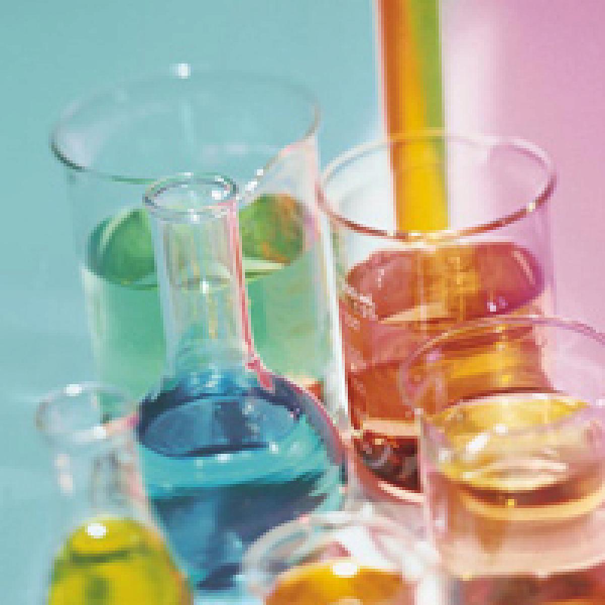 colored vials prestwich lab